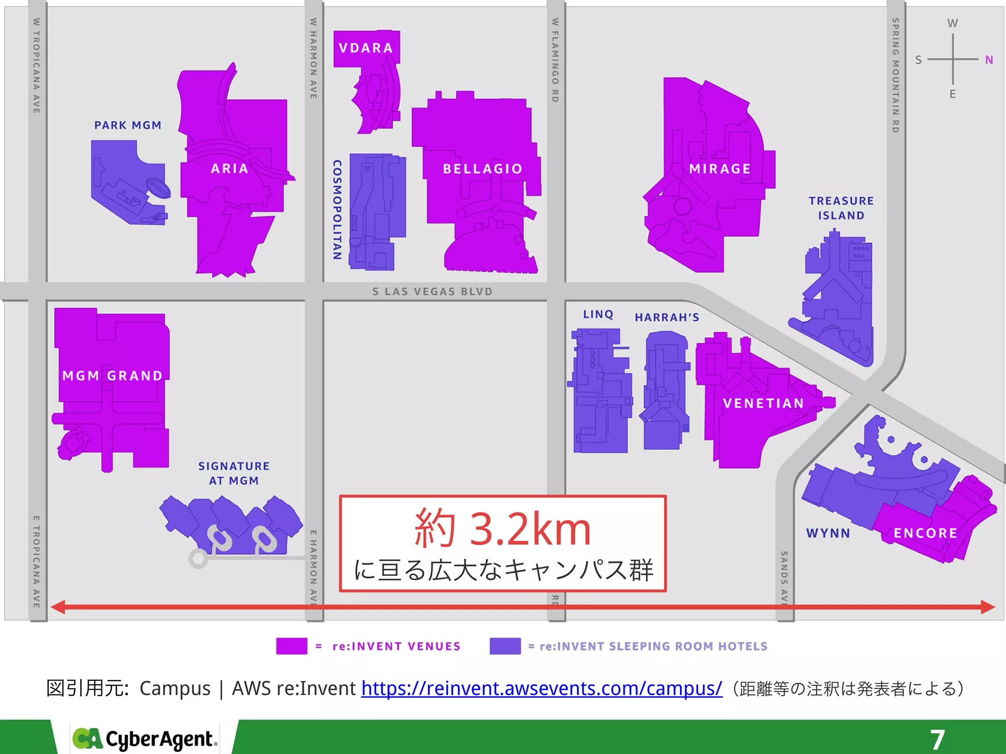 7
: Campus | AWS re:Invent https://reinvent.awsevents.com/campus/
3.2km
 