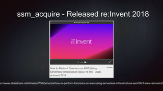 20181219 Introduction of Incident Response in AWS for Beginers | PPTX