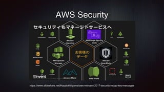 20181219 Introduction of Incident Response in AWS for Beginers | PPTX