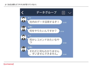 よくある光景 (ビジネス力が足りていない)
 