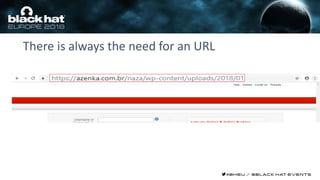 There is always the need for an URL
 