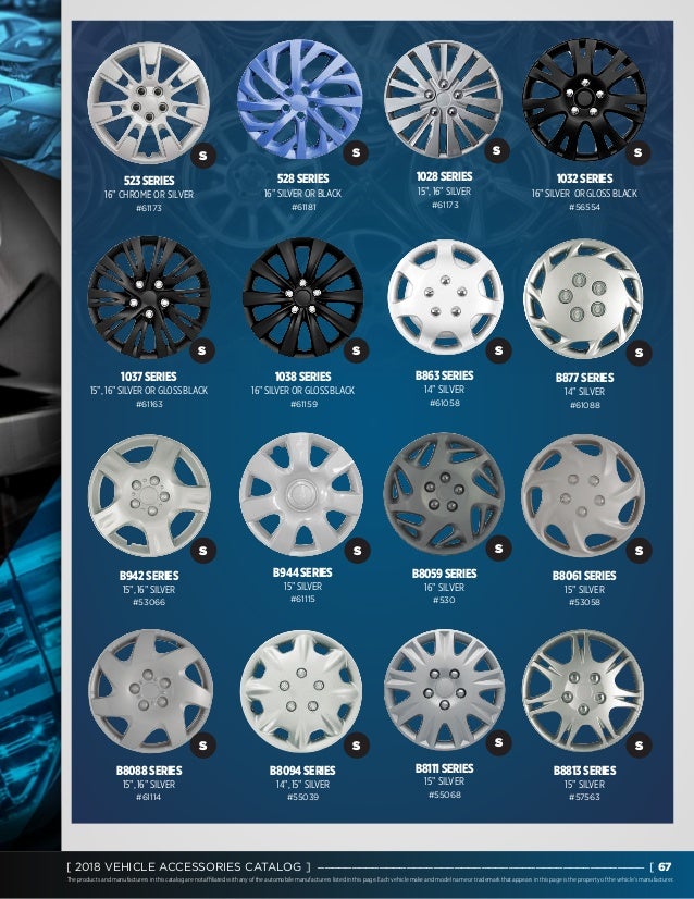 2018 2019 Hubcaps and Wheel Covers Catalog