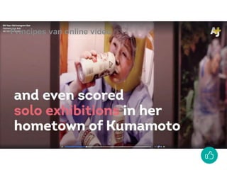 Principes van online video
 