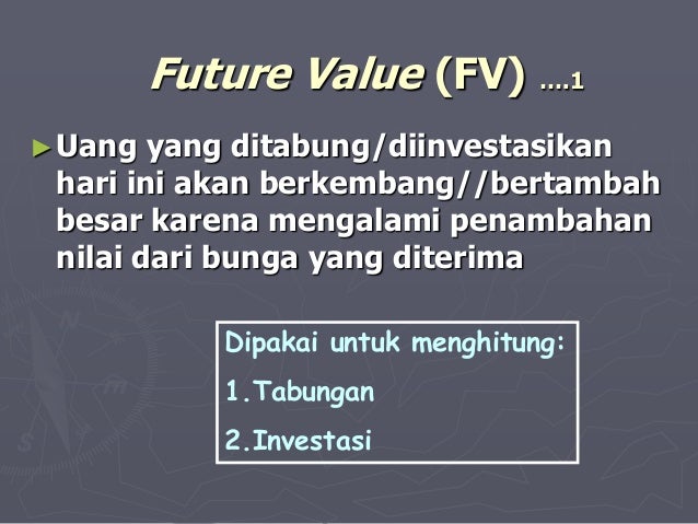 bunga value present net tabel suku uang bunga dan nilai
