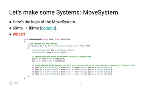 Modern Game Development with Unity: Entity Component Systems & Data ...