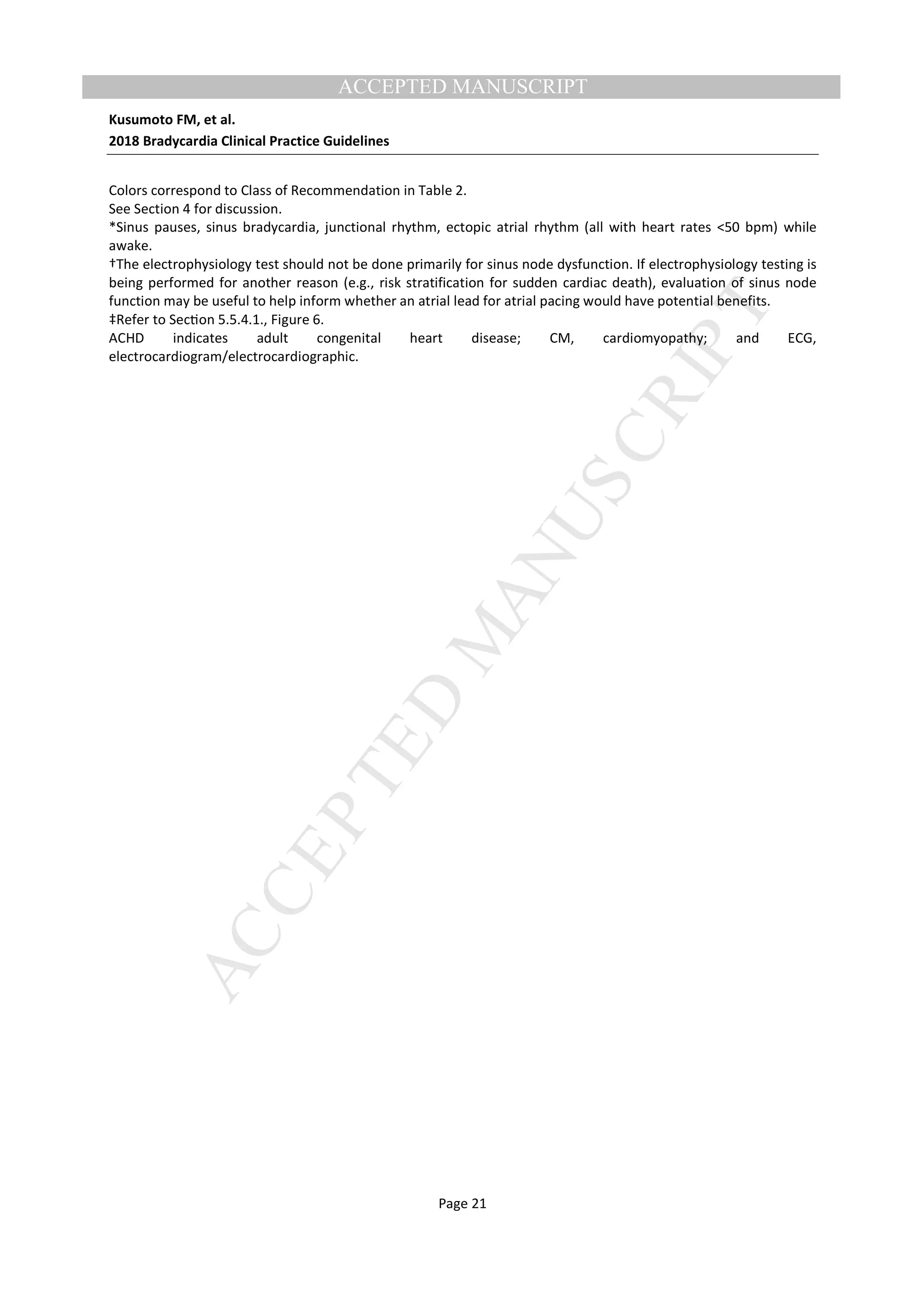2018 ACC - AHA - HRS guideline on the evaluation and management of ...