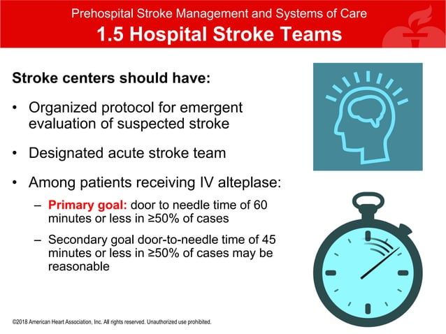 2018 AHA ASA guideline - guidelines for the early management of ...