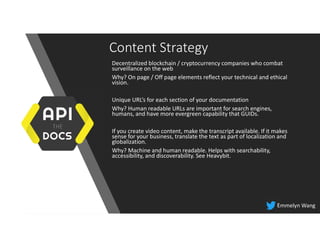 Content Strategy for DevPortals