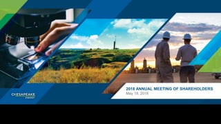 2018 ANNUAL MEETING OF SHAREHOLDERS
May 18, 2018
 