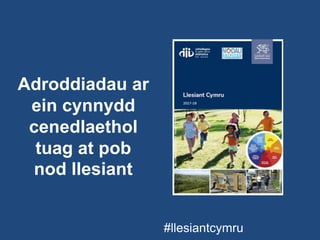 Adroddiadau ar
ein cynnydd
cenedlaethol
tuag at pob
nod llesiant
#llesiantcymru
 