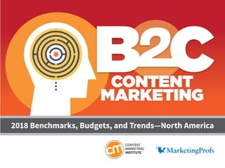 2018 Benchmarks, Budgets, and Trends—North America
CONTENT
MARKETING
 