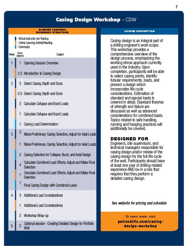 2018 PetroSkills Blended/Virtual Training Guide