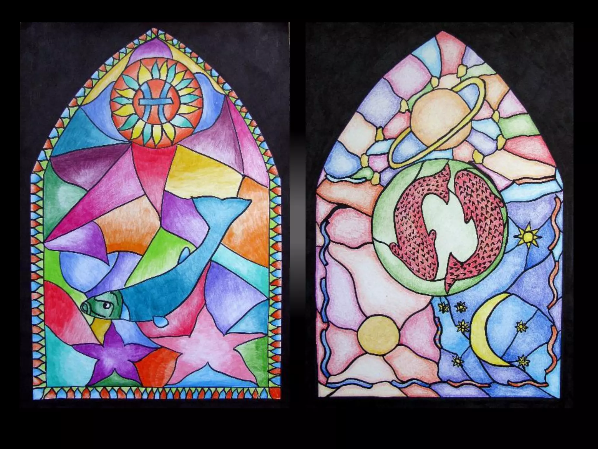 Giulia Z. 2B Gaia A. 2C
 