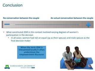 What does it mean to make a joint decision? Unpacking intra-household decision-making in agriculture