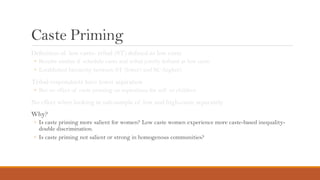 Does identity affect aspirations in rural areas? An examination from the lens of caste and gender