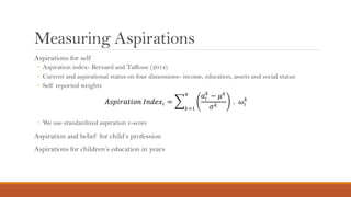 Does identity affect aspirations in rural areas? An examination from the lens of caste and gender