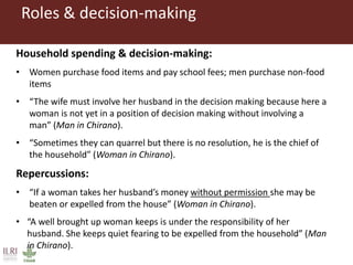 Microfinance in the margins: understanding women's financial capabilities in South Kivu, Democratic Republic of Congo