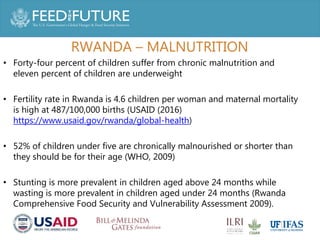 Increasing the health and nutritional outcomes of Rwanda's 'One cow per poor family' from a gender perspective