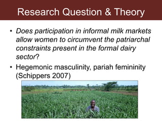 Hawking against hegemony: Fighting patriarchy through informal milk market participation in Central Kenya