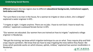 Women, irrigation and social norms in Egypt: "The more things change, the more they stay the same"