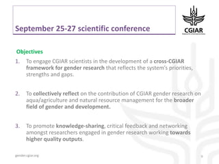 2018 Annual Scientific Gender Conference