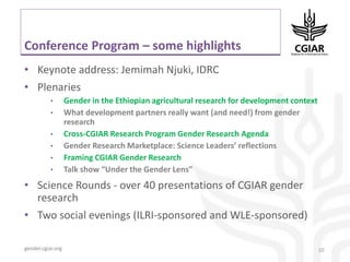 2018 Annual Scientific Gender Conference