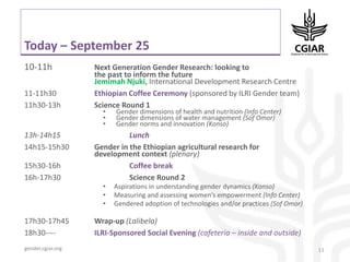 2018 Annual Scientific Gender Conference