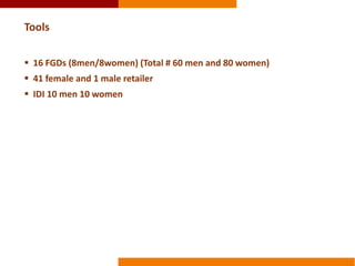 The effects of sweetpotato commercialization on men and women producers and traders in Homa bay and Bungoma, Kenya