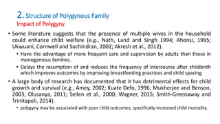 Polygynous family structure and child undernutrition in Africa: Empirical evidence from Nigeria