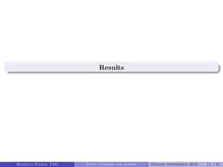 Can agricultural subsidies reduce gendered productivity gaps? Panel data evidence from Zambia