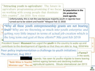 Bridging gender and youth studies - Learning from rural young women and men in central Uganda