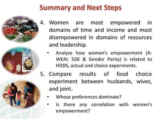Exploring the links between household time and food choices in Guatemala