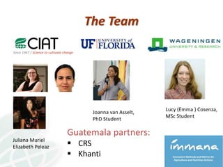 Exploring the links between household time and food choices in Guatemala