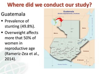 Exploring the links between household time and food choices in Guatemala