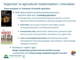 'Change in the making': Building on the past gender trends in CGIAR agricultural research