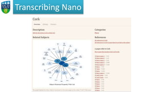 Transcribing Nano
 