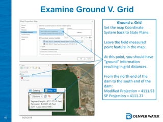 2018 GIS in the Rockies Workshop: Coordinate Systems and Projections | PDF