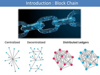 Introduction : Block Chain
 