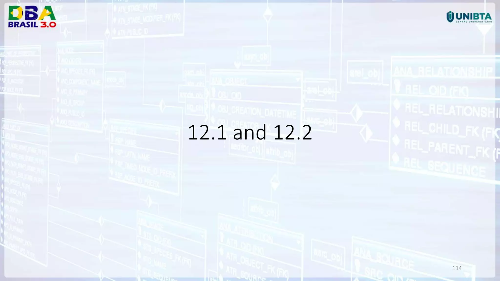 114 12.1 and 12.2 