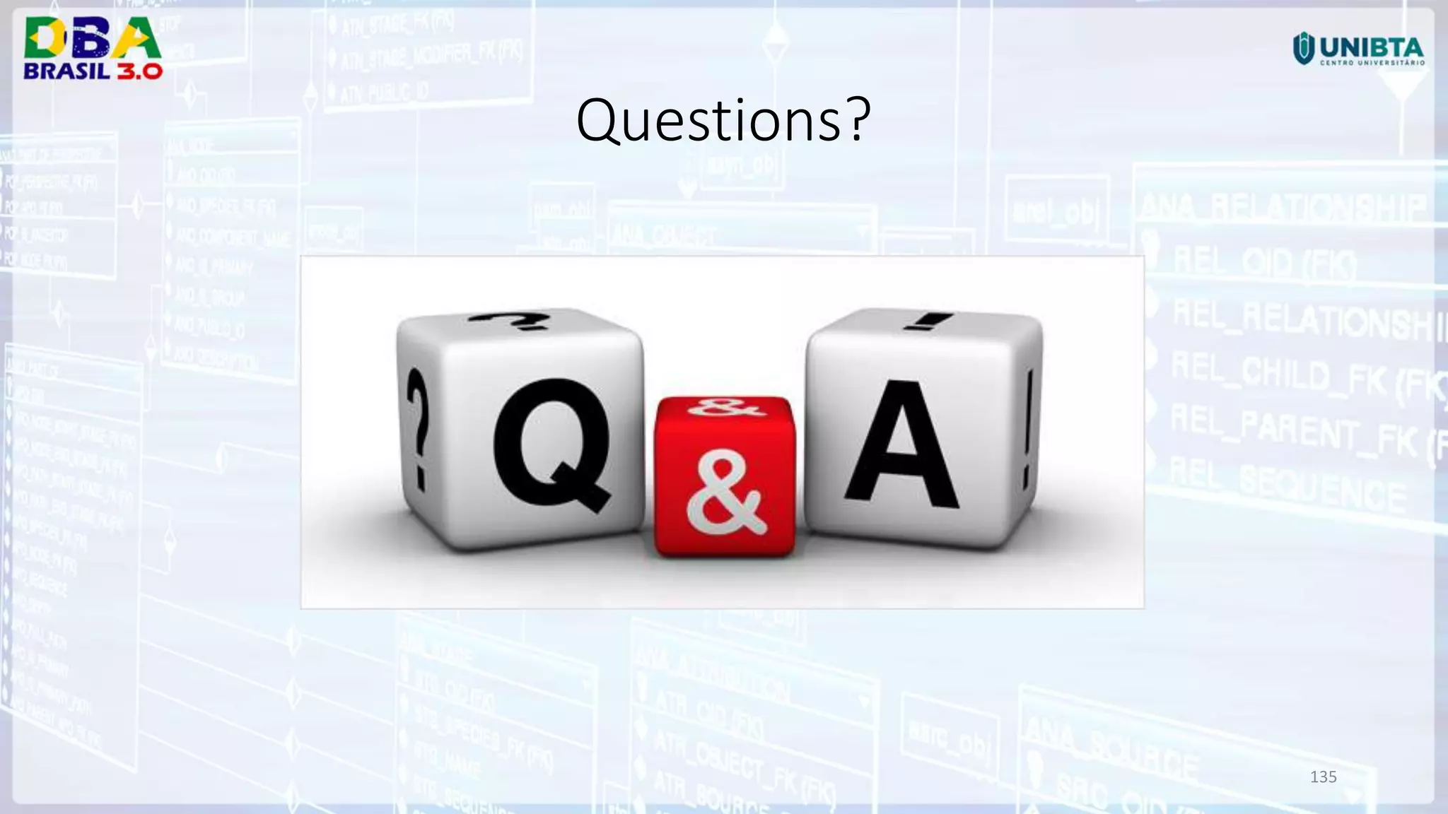 135 Questions? 