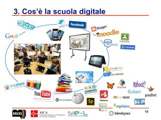 10
3. Cos’è la scuola digitale
 