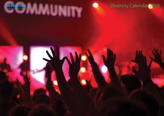 Diversity Calendar 2018diversitonleading the world in diversity
 