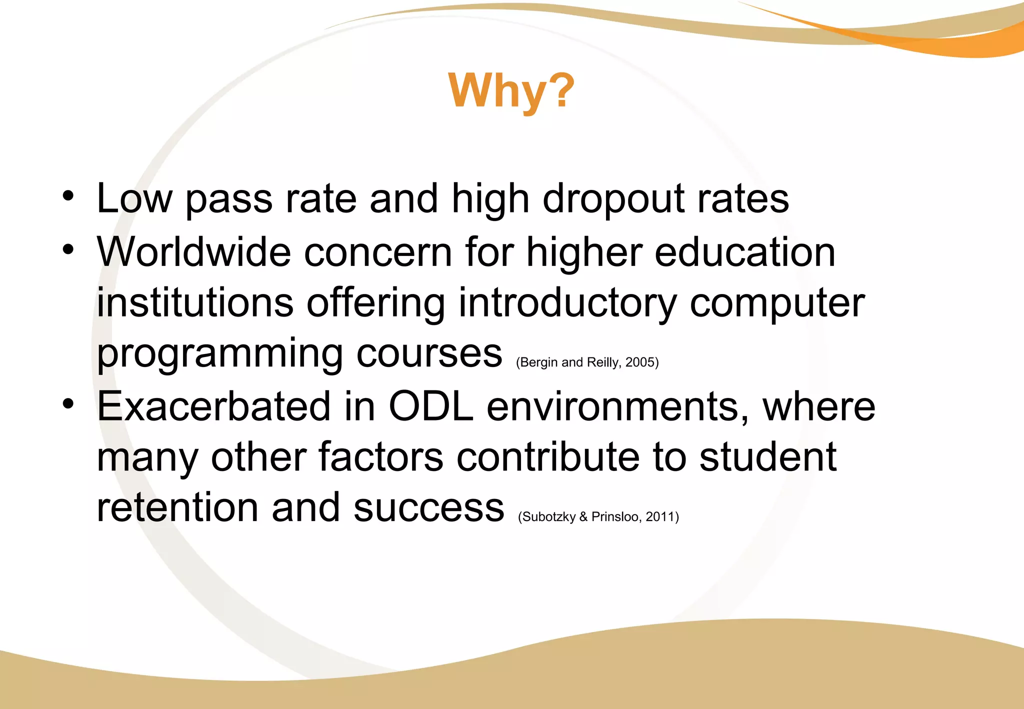 BEYOND THE HORIZON OF LEARNING PROGRAMMING WITH EDUCATIONAL ...