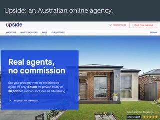 Upside: an Australian online agency.
 