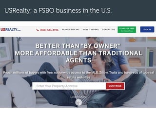 USRealty: a FSBO business in the U.S.
 