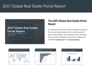 2017 Global Real Estate Portal Report
 