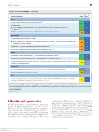 2018 esc esh guidelines for the management of arterial hypertension | PDF
