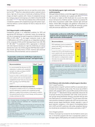 2018 esc guidelines for the diagnosis and management of syncope | PDF
