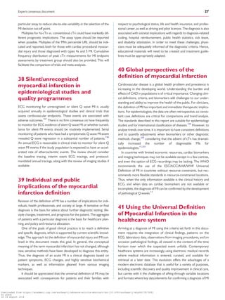 2018 fourth universal definition of myocardial infarction | PDF