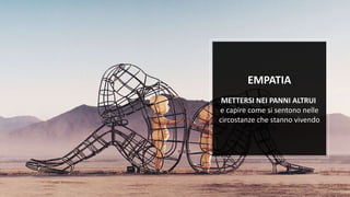 Fuffa Day 2018
#fuffaday
EMPATIA
METTERSI NEI PANNI ALTRUI
e capire come si sentono nelle
circostanze che stanno vivendo
 